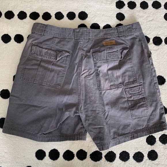 Cabela’s 7-Pocket Cargo Utility Khaki Casual Shorts - Picture 3 of 11